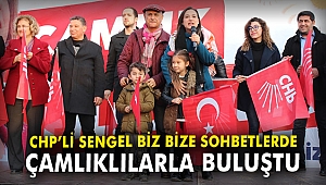  CHP Sengel, Biz Bize Sohbetlerde Çamlıklılarla buluştu
