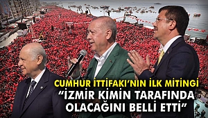 Cumhur İttifakı'nın ilk mitingi: 