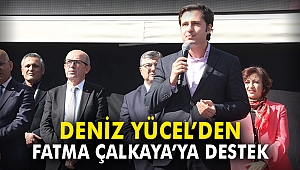 Deniz Yücel'den Fatma Çalkaya'ya destek