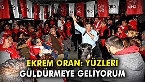 Ekrem Oran: Yüzleri güldürmeye geliyorum