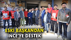 Eski Başkandan İnce’ye tam destek 