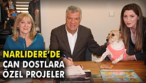 Narlıdere’de can dostlara özel projeler