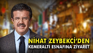 Nihat Zeybekci'den Kemeraltı esnafına ziyaret
