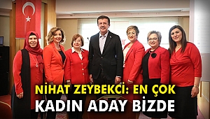Nihat Zeybekci: En çok kadın aday bizde