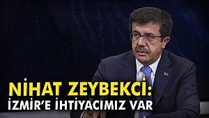 Nihat Zeybekci: İzmir’e ihtiyacımız var