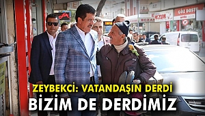 Nihat Zeybekci: Vatandaşın derdi bizim de derdimiz