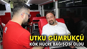 Utku Gümrükçü kök hücre bağışçısı oldu