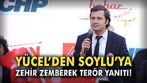 Yücel'den Soylu'ya zehir zemberek terör yanıtı!