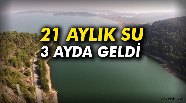 21 aylık su 3 ayda geldi