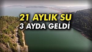 21 aylık su 3 ayda geldi