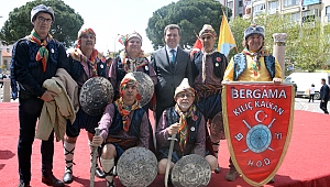 Atatürk'ün Bergama'ya gelişinin 85. yıl dönümü törenle kutlandı