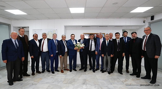 Batur’a ilk ziyaret Esnaf Odası’ndan