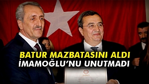 Başkan Batur: Tüm şehirlere bahar gelecek demiştik