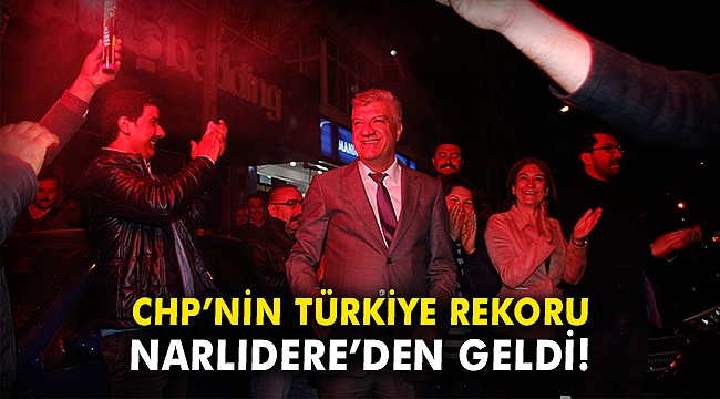 CHP’nin Türkiye rekoru Narlıdere’den geldi!