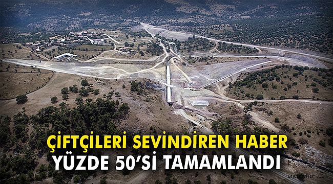 Çiftçileri sevindiren haber: Yüzde 50'si tamamlandı