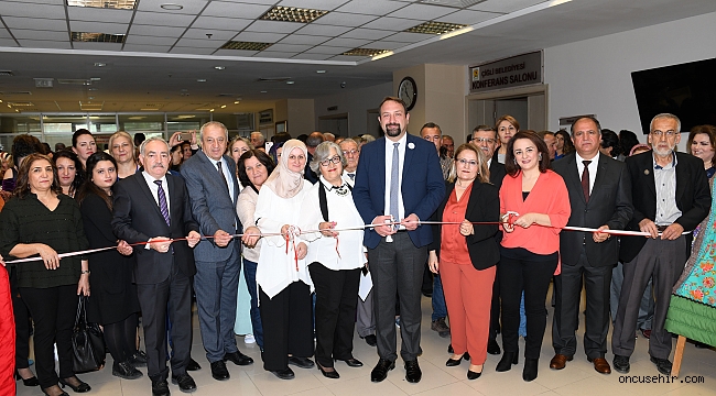 Çiğli'de El Sanatları Sergisi açıldı