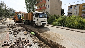 Doğal gaz çalışmaları Cumhuriyet Mahallesi'nde devam ediyor