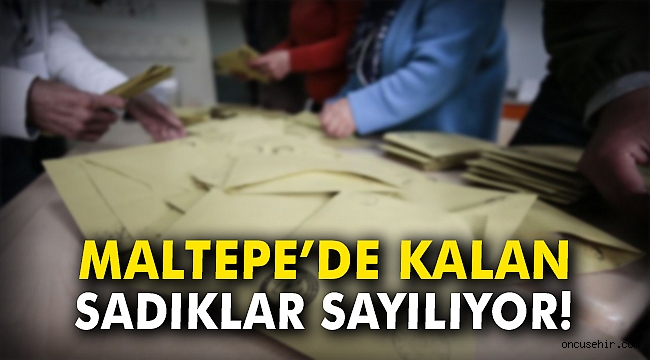 Maltepe'de kalan sandıklar sayılıyor
