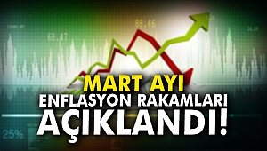 Mart ayı enflasyon rakamları açıklandı