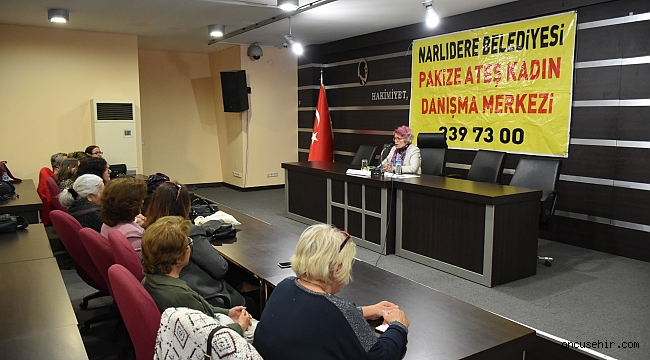 Narlıdereli kadınlar Şükran Kozalı ile buluştu