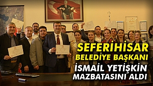 İsmail Yetişkin mazbatasını aldı