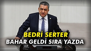 Serter: Bahar geldi, sıra yazda