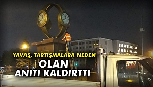 Yavaş, Tartışmalara neden olan anıtı kaldırttı