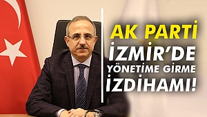 AK Parti İzmir’de yönetime girme izdihamı!