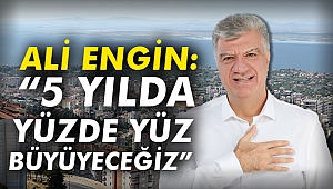 Ali Engin: “5 yılda yüzde yüz büyüyeceğiz”