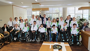 Başkan Arda’ya ilk kupa Boccia Takımı’ndan