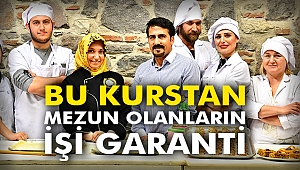 Bu kurstan mezun olanların işi garanti