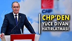 CHP’den Yüce Divan Hatırlatması