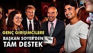 Genç girişimcilere Başkan Soyer'den tam destek