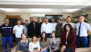 Gençlik Kollarından Başkan İnce'ye Ziyaret