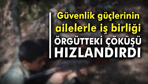 Güvenlik güçlerinin ailelerle iş birliği örgütteki çöküşü hızlandırdı