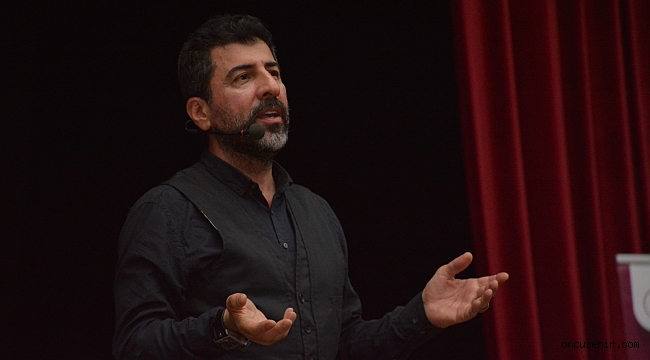 Hakan Bilgin Torbalı'da öğrencilerle buluştu