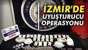 İzmir'de uyuşturucu operasyonu