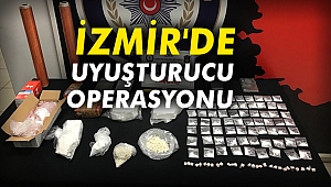 İzmir'de uyuşturucu operasyonu