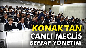 Konak'tan canlı meclis şeffaf yönetim
