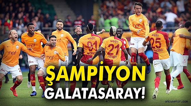 Şampiyon Galatasaray!