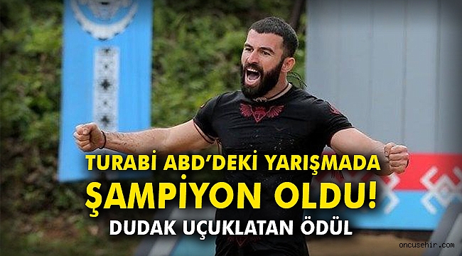 Turabi ABD'deki yarışmada şampiyon oldu! Dudak uçuklatan ödül…