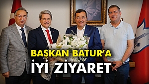 Başkan Batur’a İYİ ziyaret
