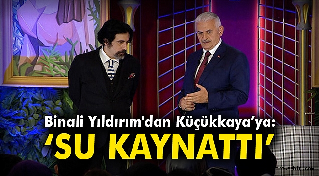 Binali Yıldırım'dan İsmail Küçükkaya'ya: