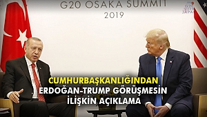Cumhurbaşkanlığından Erdoğan-Trump görüşmesine ilişkin açıklama