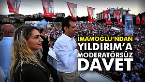 İmamoğlu'ndan Yıldırım'a Moderatörsüz davet