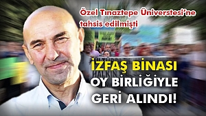İZFAŞ binası oy birliğiyle geri alındı!