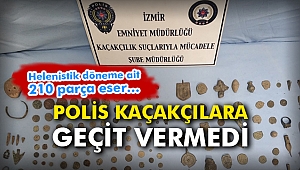 Polis kaçakçılara geçit vermedi
