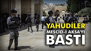 Yahudiler Mescid-i Aksa'yı bastı