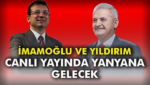 Yıldırım ve İmamoğlu canlı yayında yan yana gelecek