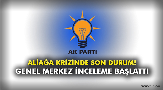 Aliağa krizinde son durum!